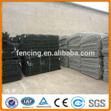 Malha hexagonal revestida de PVC Gabion Baskets